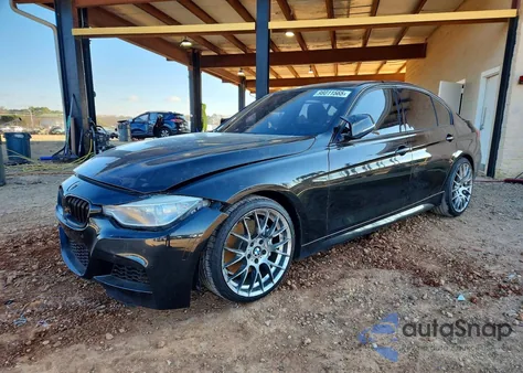 2014 BMW 335 I z USA, uszkodzony, nr VIN WBA3A9C53EF477724